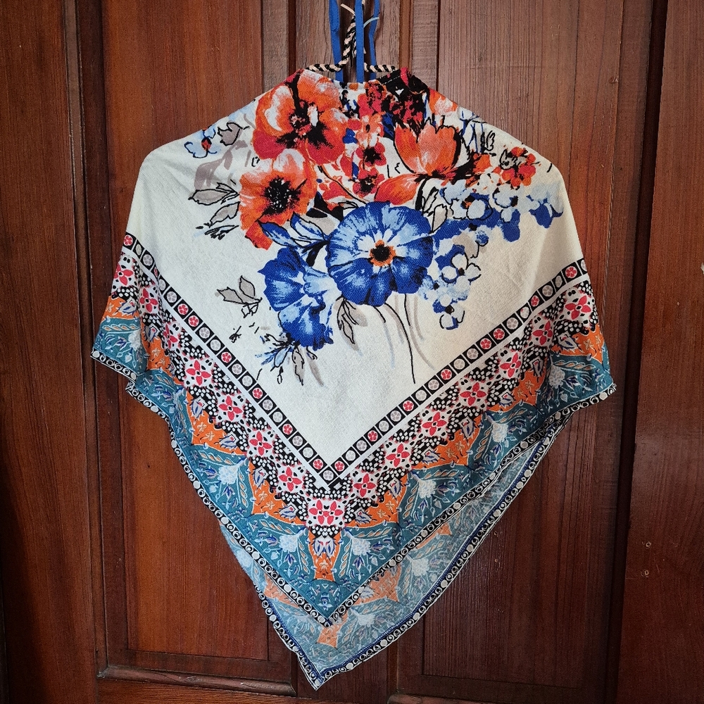 Meraki Sleeveless Floral Top Medium